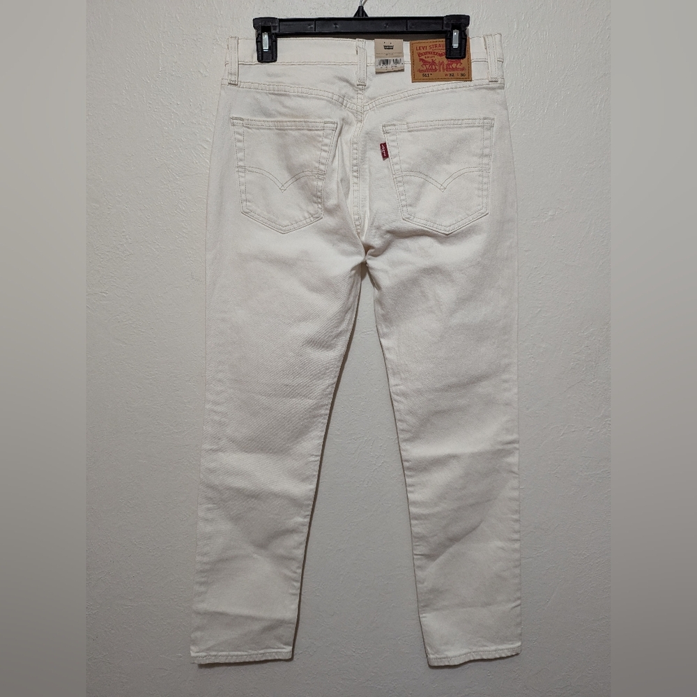 Levi's 511 Mens Slim Jeans Size 32x30 - Picture 6 of 10